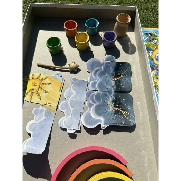 Rainbowland Board Fantasy Game Kolsbun Family Games 2000 RARE Incomplete - Picture 9 of 15